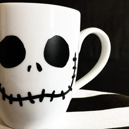 DIY Jack Skellington Mug by Michelle Party Plan It