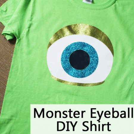 Monster Eyeball DIY Shirt by 30 Minute Crafts