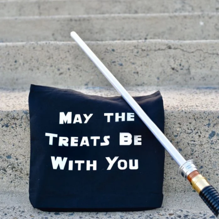 Star Wars Halloween Trick or Treat Bag DIY with the Cricut Maker by Make Life Lovely