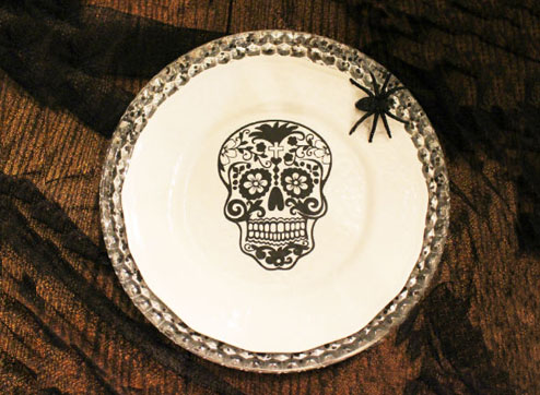 Sugar Skulls Halloween Party Decor by Brooklyn Berry Designs