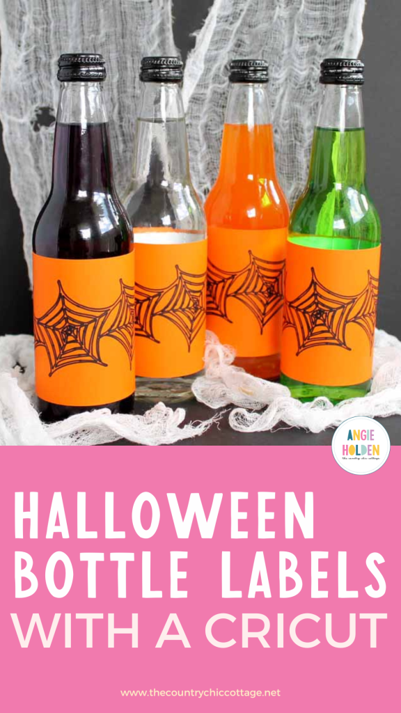 halloween bottle labels for party drinks