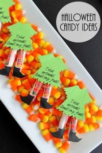 DIY Halloween Treats with Witch Legs - Angie Holden The Country Chic ...