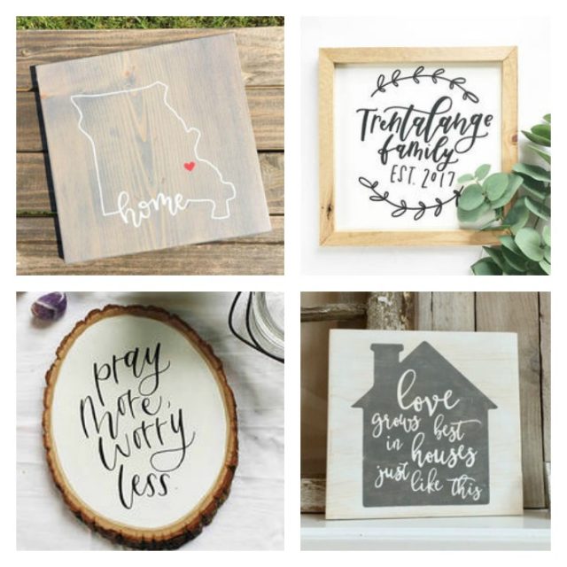 Hand Lettered Sign Ideas Under $30 - Angie Holden The Country Chic Cottage