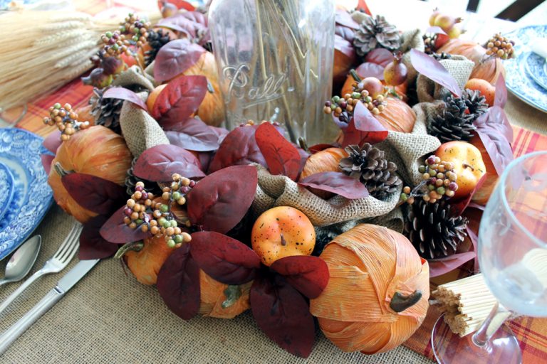 Diy Thanksgiving Tablescape The Country Chic Cottage