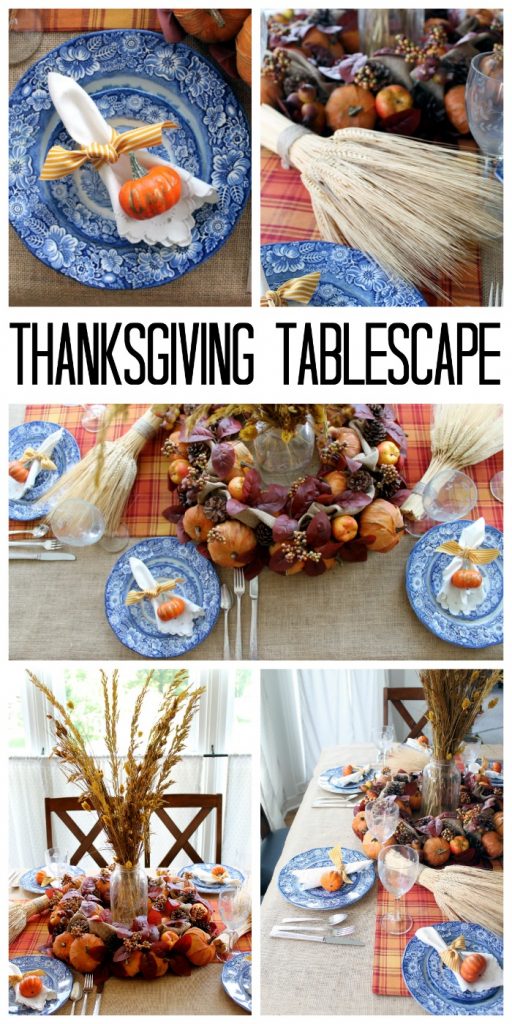 DIY Thanksgiving Tablescape | The Country Chic Cottage