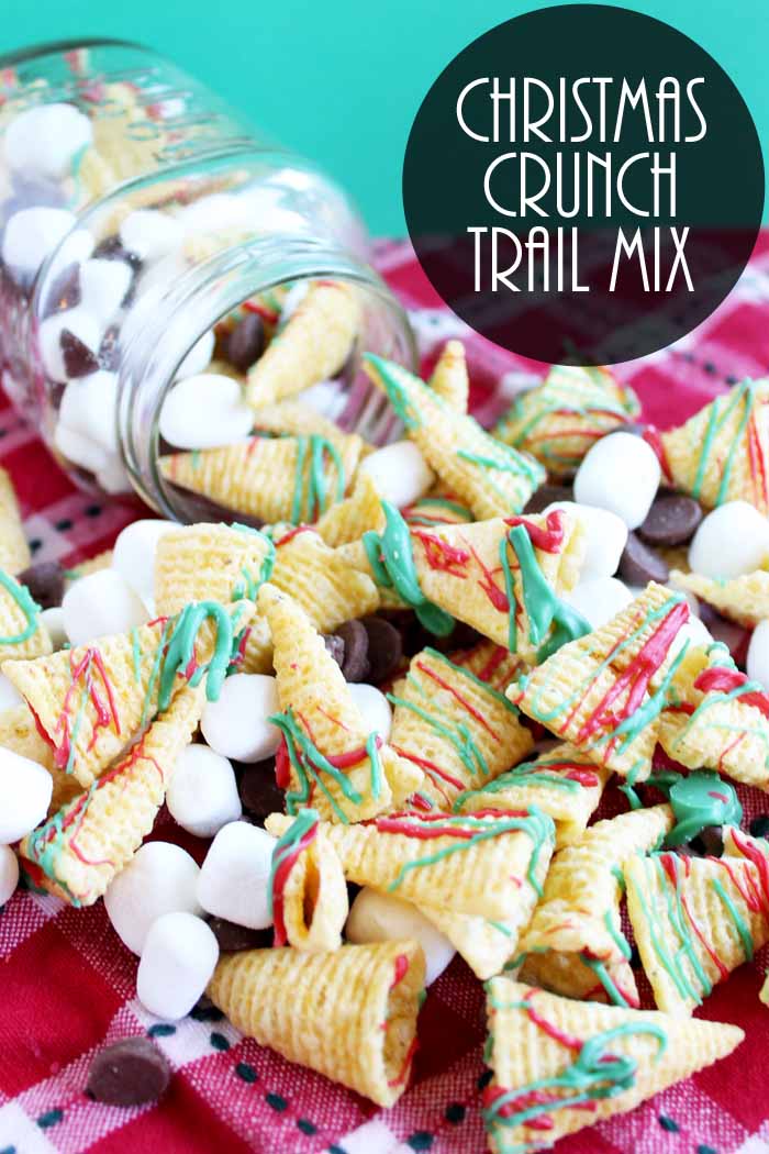 Christmas Crunch Snack Mix Recipe - The Country Chic Cottage
