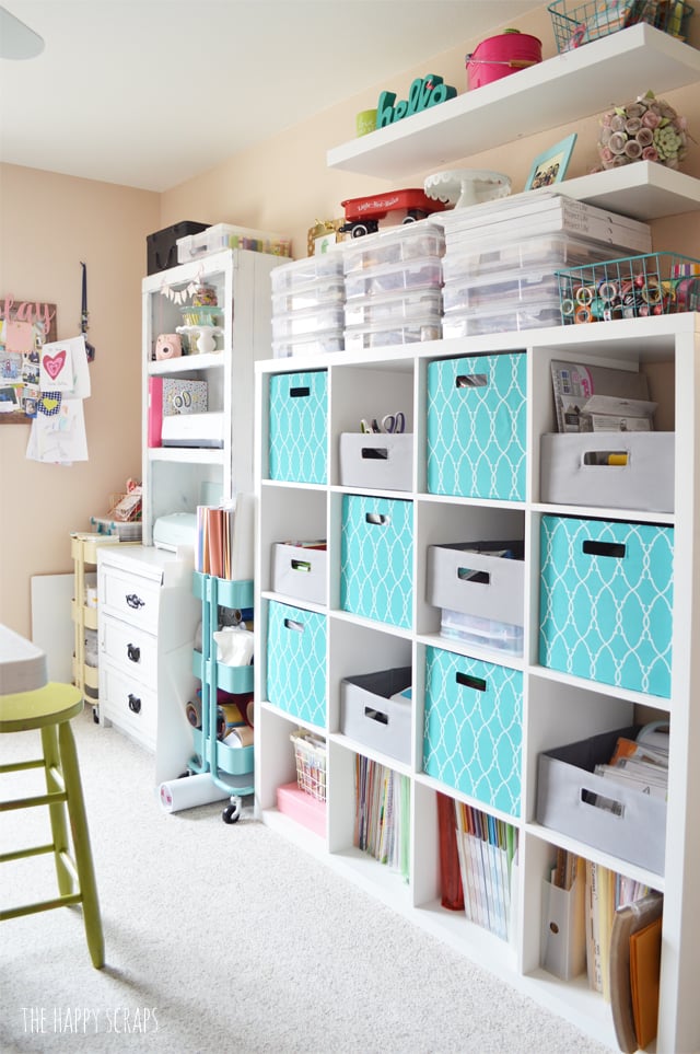 Craft Room Decor: Pretty and Functional Spaces - Angie Holden The