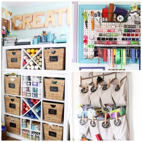 Craft Room Ideas - Organization and Inspiration for your Craft Room