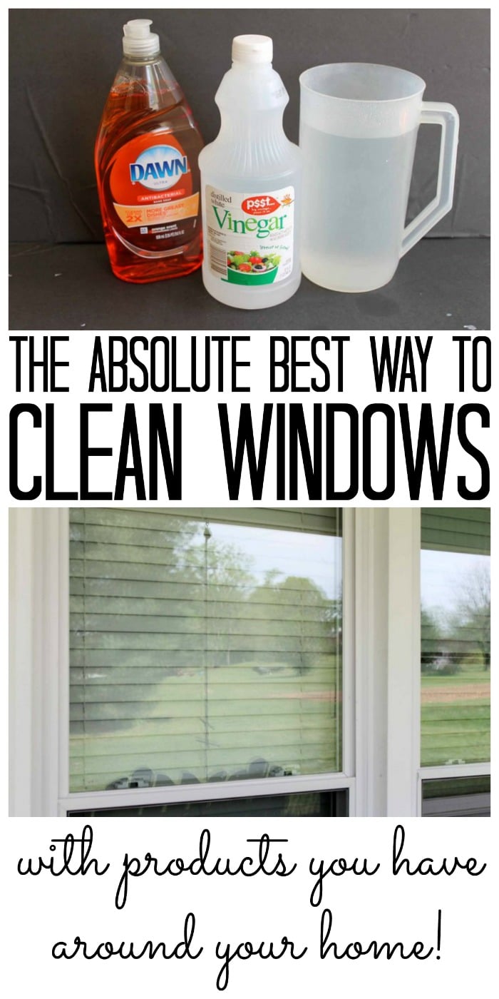 Best Way to Clean Windows