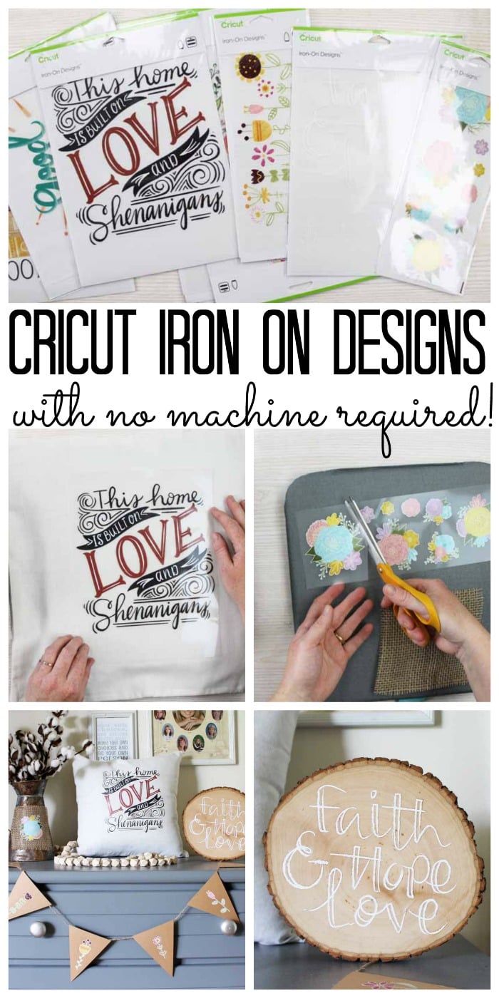 How to Use Cricut Iron-On Designs - Angie Holden The Country Chic Cottage