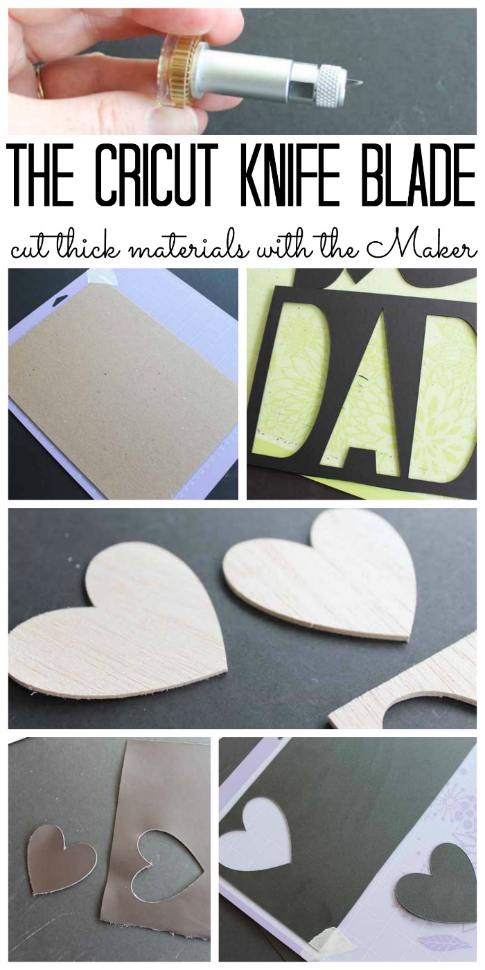 Cricut Knife Blade and Cutting Thick Materials with the Cricut Maker -  Angie Holden The Country Chic Cottage