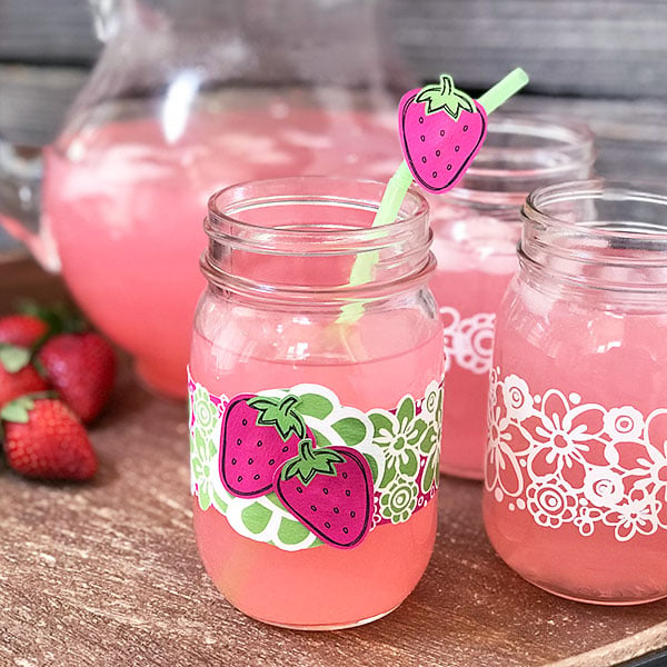 How To Make Cute Strawberry Decor With Cricut - Angie Holden The Country  Chic Cottage