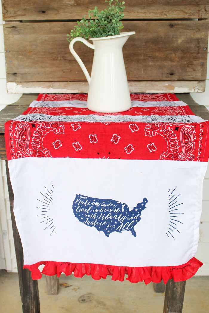 Fourth Of July Decorations With Chalk Couture The Country Chic