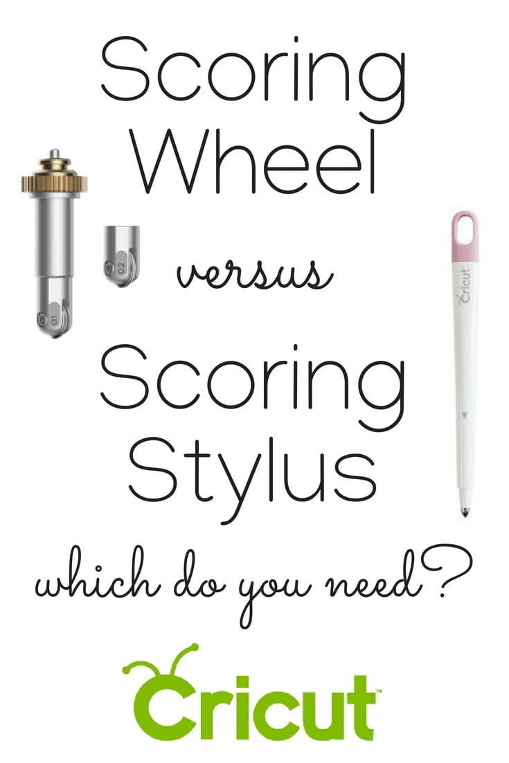 The Cricut Scoring Wheel Versus The Scoring Stylus - Angie Holden