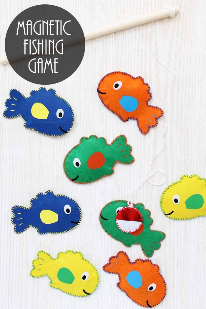 Magnetic Fishing Game With The Cricut