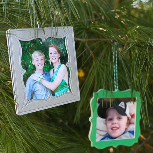 Picture Frame Ornaments (Using Your Cricut) - Angie Holden The Country ...