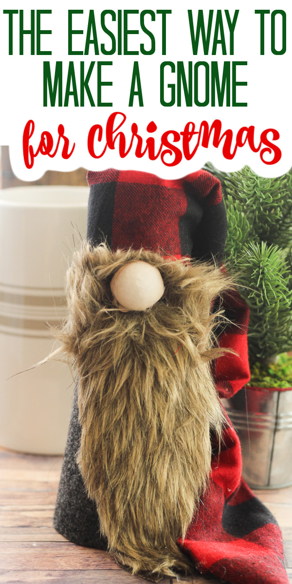 How to Make a Christmas Gnome | The Country Chic Cottage