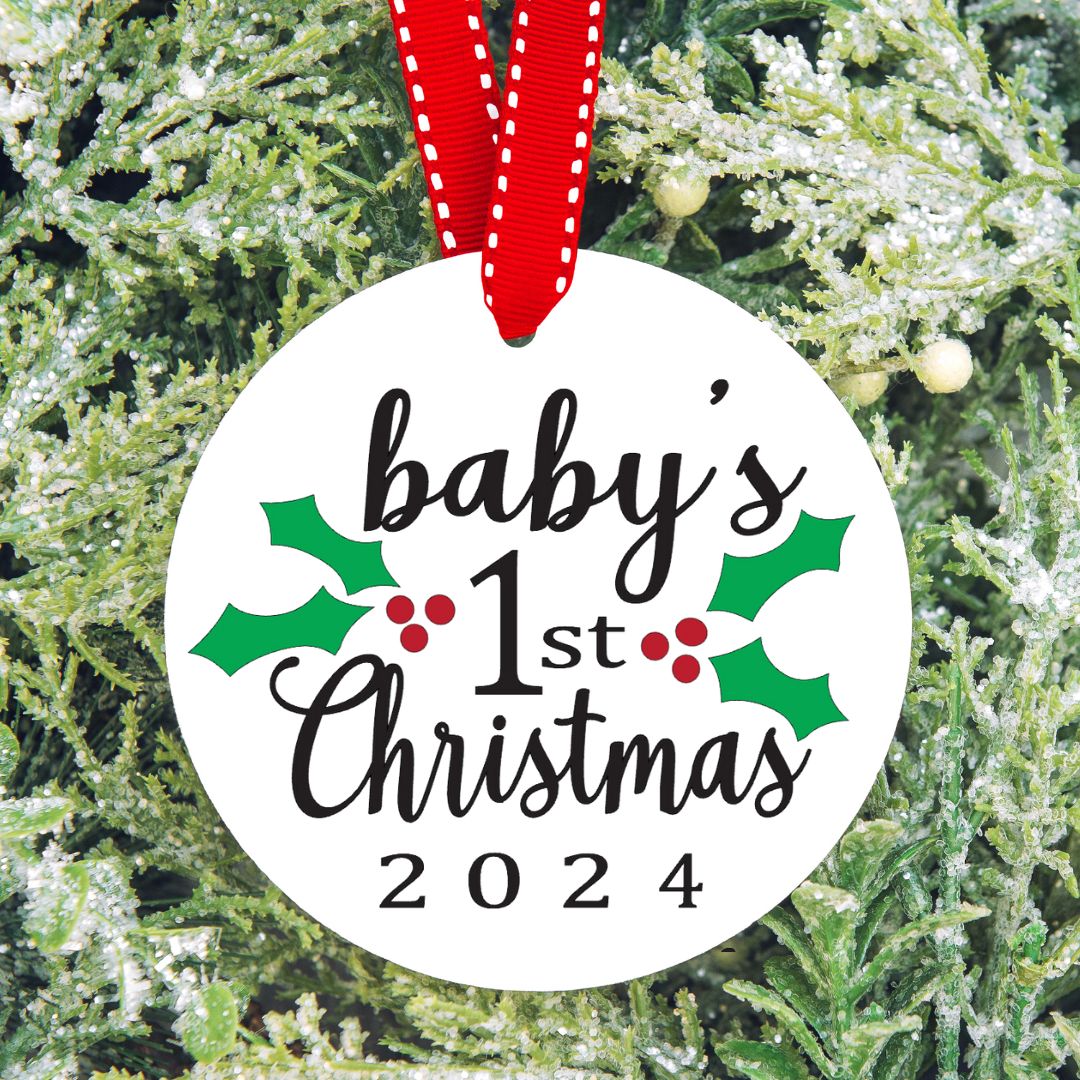 babys 1st christmas free svg file