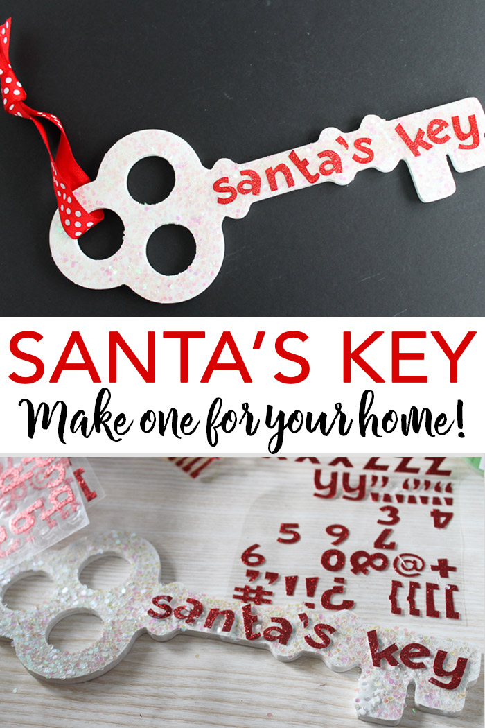 Santa's Magic Key (Make This If You Don't Have A Chimney) - Angie Holden  The Country Chic Cottage