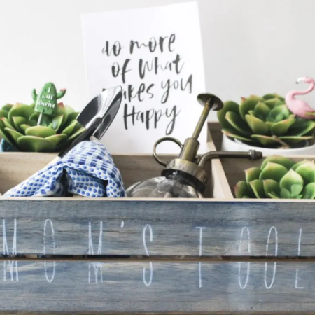 DIY Mom’s Tool Box Gift Idea by Our Crafty Mom