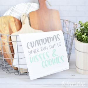 Grandmas Kitchen Towel by The Happy Scraps