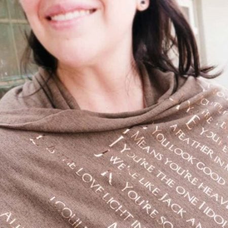 Mother’s Day Song Scarf by Tried & True Creative