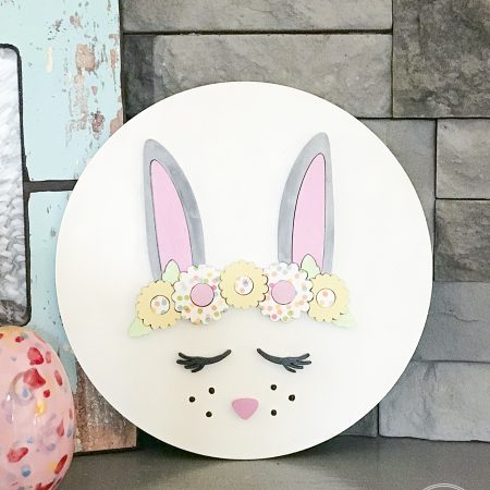 Simple Easter Bunny Craft by Polka Dot Poplars