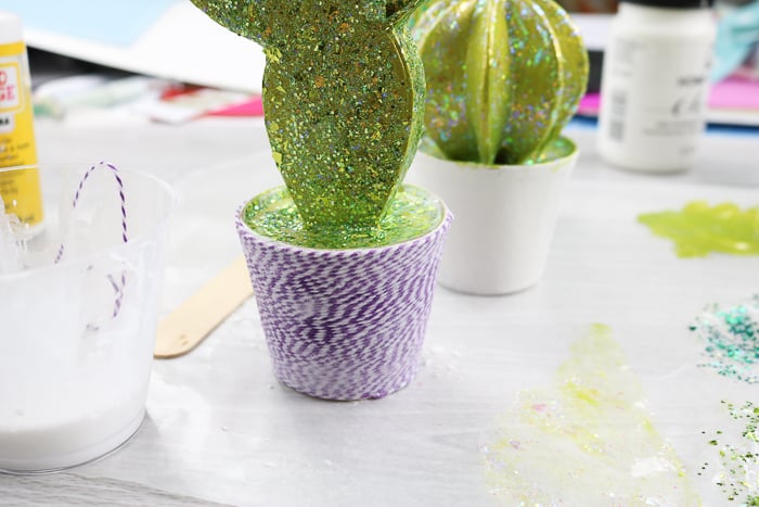 Adorable Papier Mache Cactus DIY Tutorial