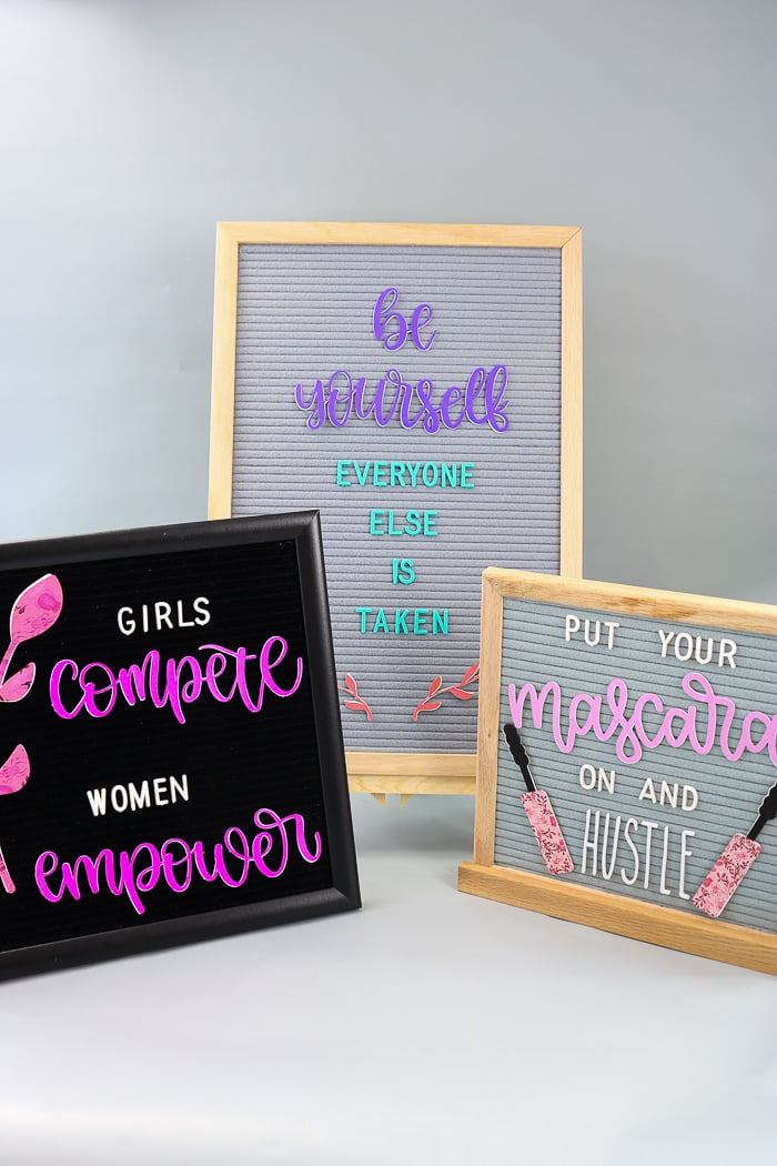 How to Make Adorable Letter Board Accessories With Your Cricut - Angie  Holden The Country Chic Cottage