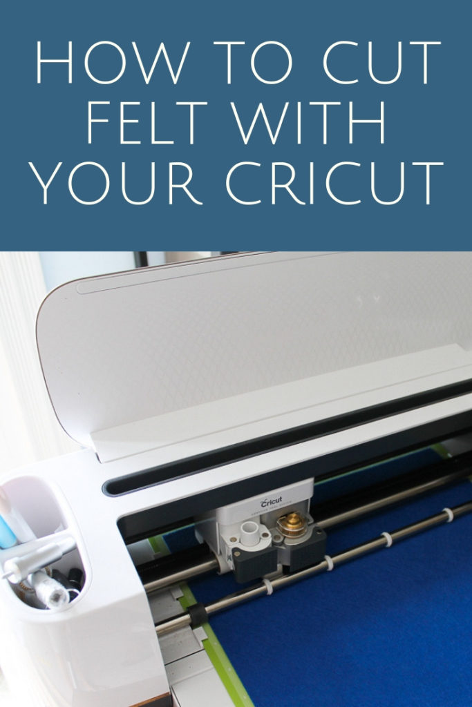 Keep it lint free: How to cut felt with a Cricut - Elizabeth Made This