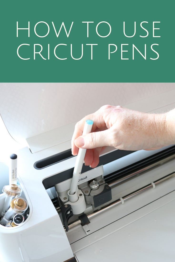 Cricut Pen Tutorial How To: Cricut Joy Pen, standard cricut pen, fine