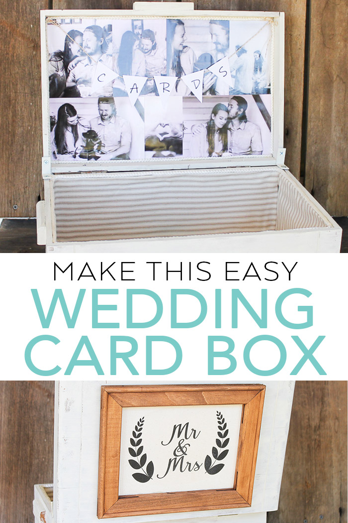 Wooden Cards Banner Rustic Wedding Card Box Insert Wedding 