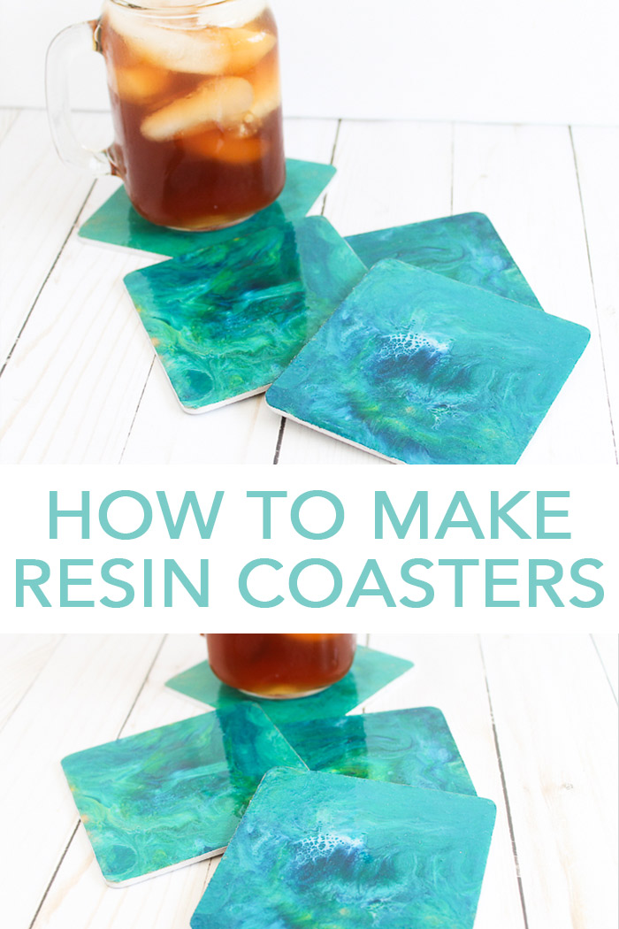 DIY Epoxy Resin Coasters, Making Coasters with Resin