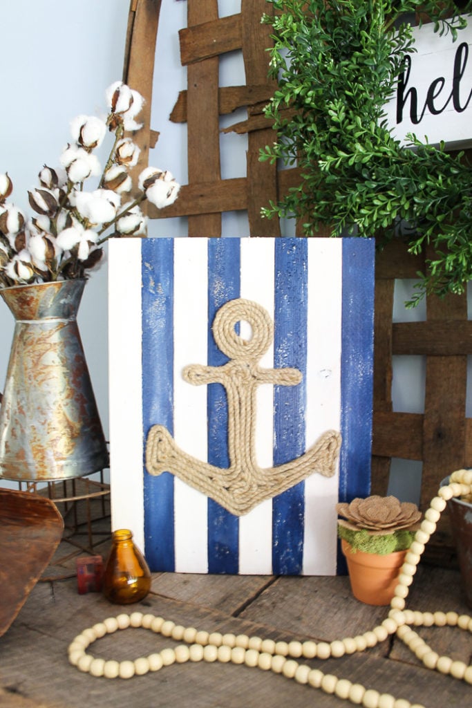 Cute Nautical Rope Decor For Your Home - Angie Holden The Country Chic ...