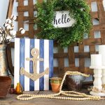 Nautical Decor Using Rope - The Country Chic Cottage