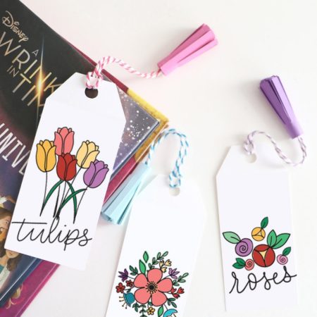 Floral Bookmarks by Liz on Call