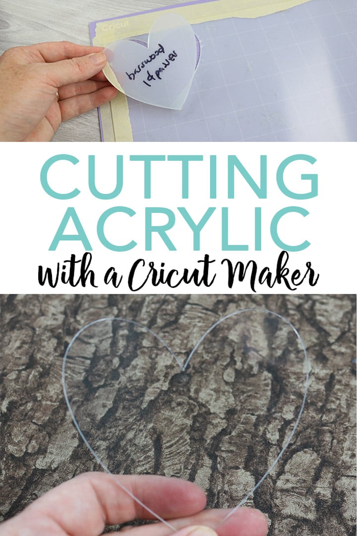 Can the Cricut Maker Cut Acrylic?  Cricut stencils, Cricut, How to cut  acrylic