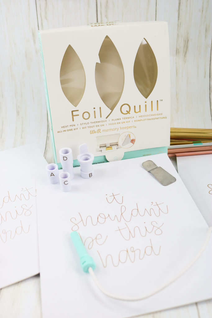 How To Use Foil Quill With Cricut Maker