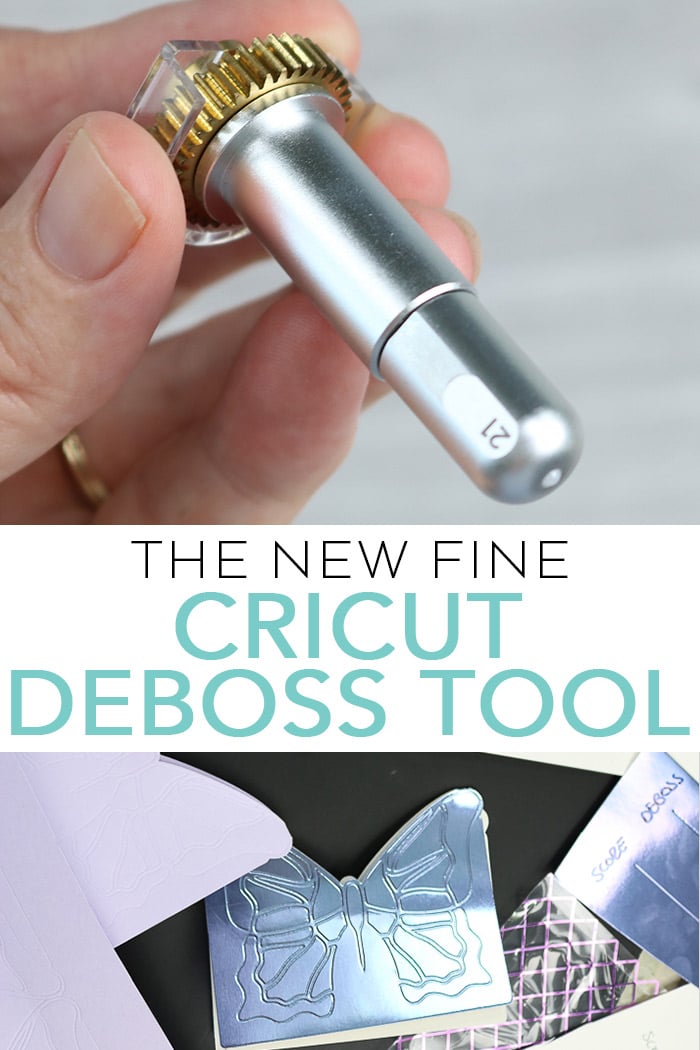 Add Texture to Your Paper Crafts with the Cricut Debossing Tool