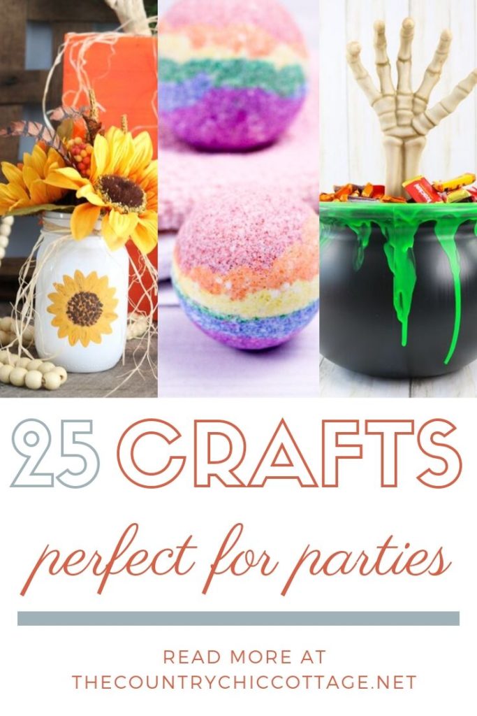 25 Party Craft Ideas in 15 Minutes or Less - Angie Holden The Country Chic  Cottage