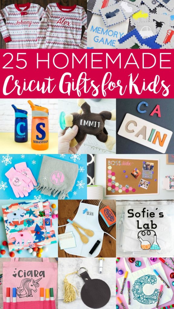 homemade gifts for kids with a cricut