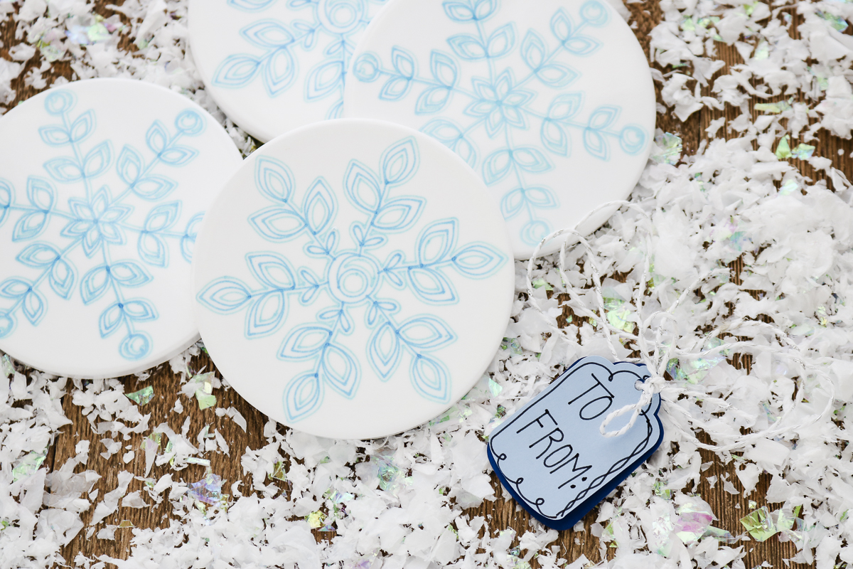 adding a tag to cricut coasters