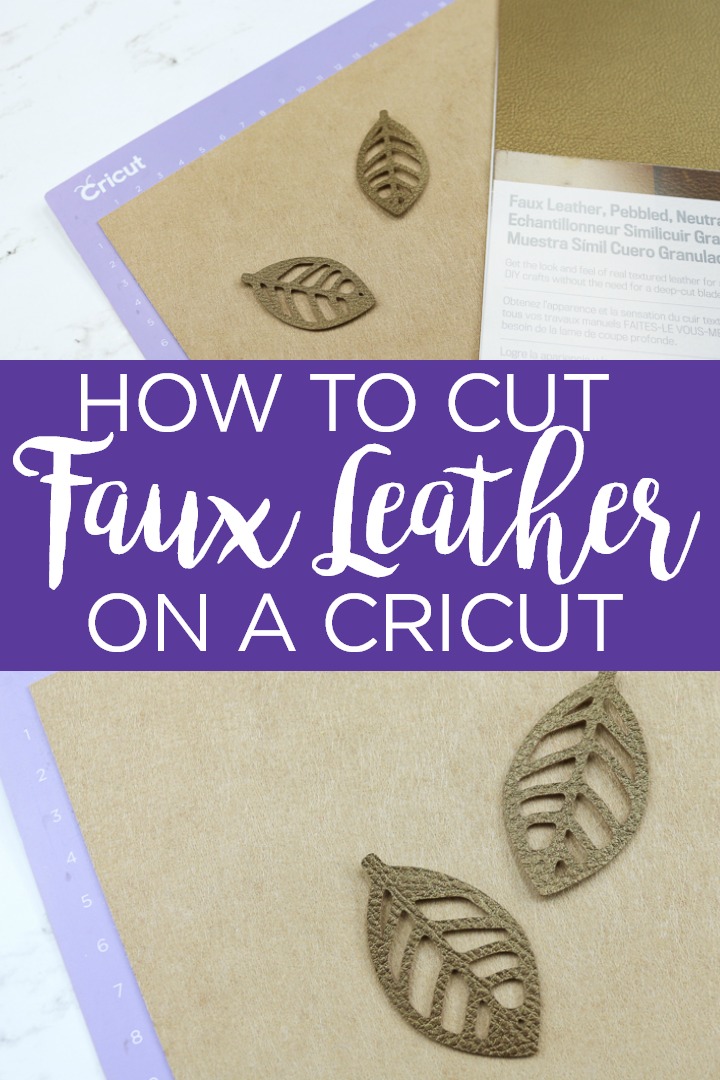 How To Cut Cricut Faux Leather With Your Machine Angie Holden The 