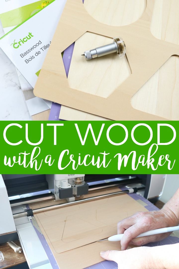 DIY VALENTINE'S WOOD SIGN WITH THE CRICUT KNIFE BLADE