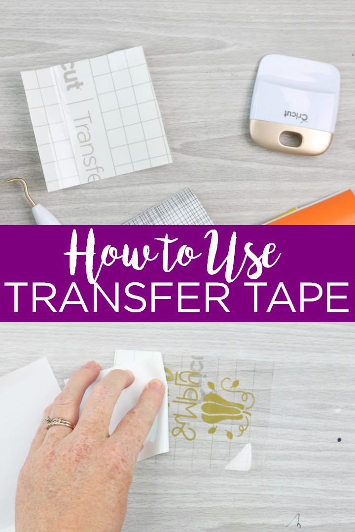 How to use Cricut Transfer Tape - CraftStash Inspiration