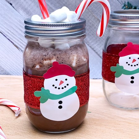 Hot Cocoa Jars with DIY Peppermint Spoons – Chalkfulloflove