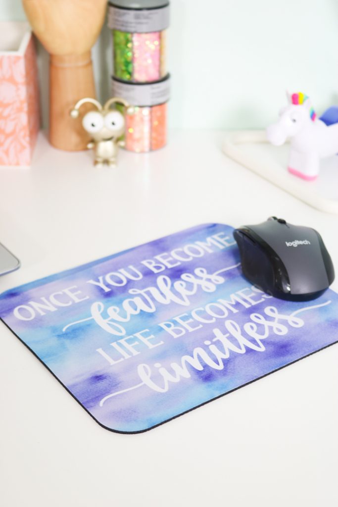 DIY Mouse Pad with Cricut Infusible Ink Angie Holden The Country Chic