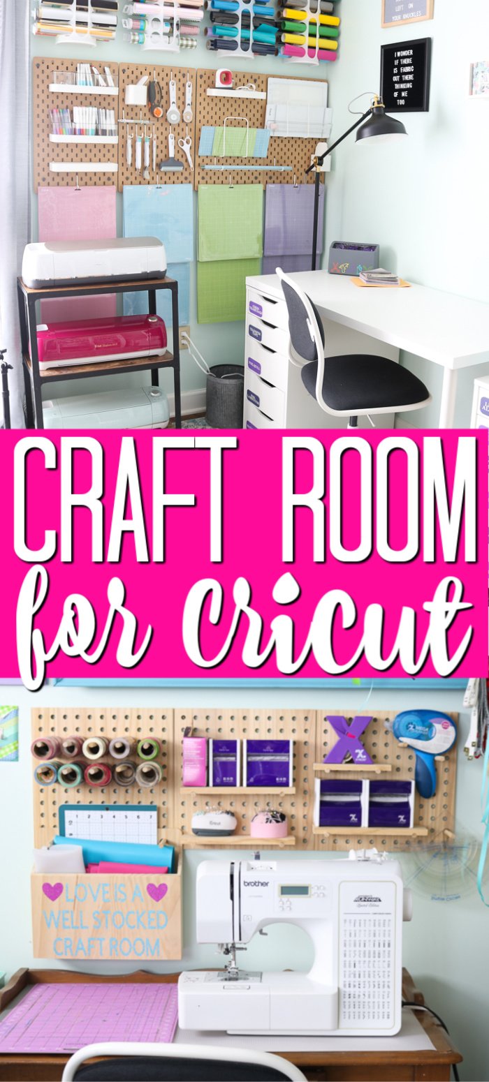 Cricut Craft Room Ideas For Organizing Angie Holden The Country Chic Cottage