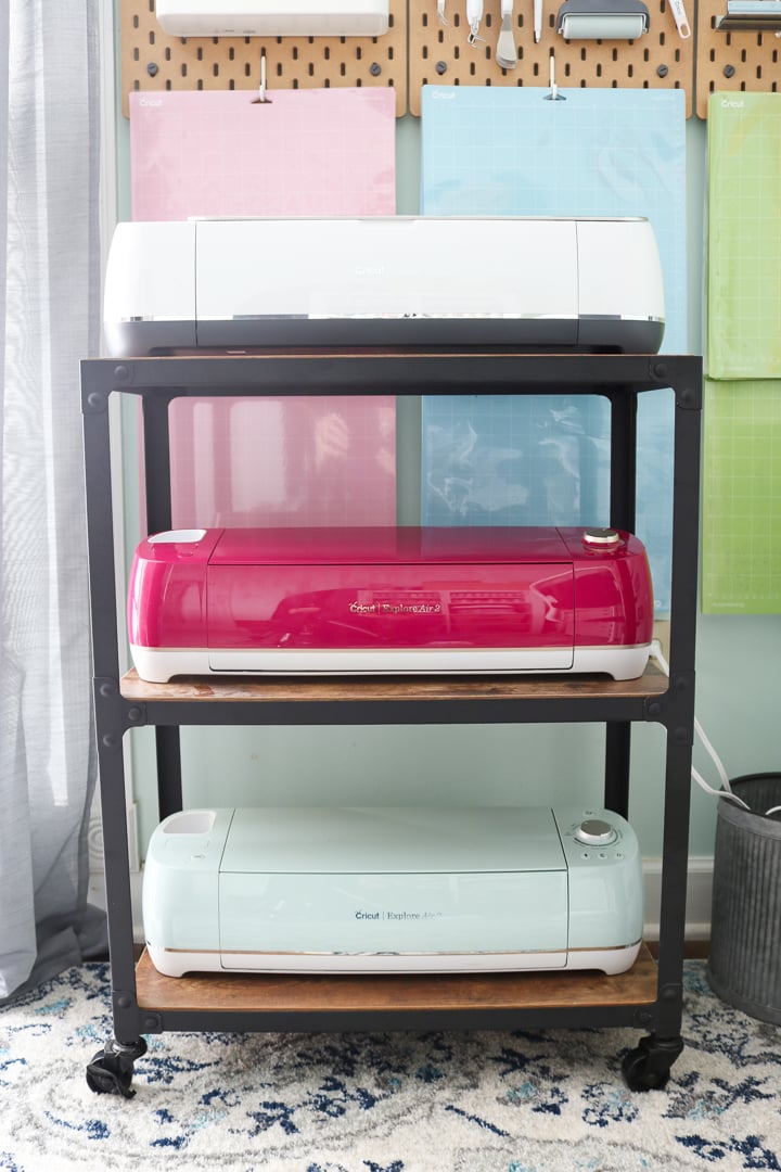 My PERFECT Cricut Supply Storage for Small Spaces 