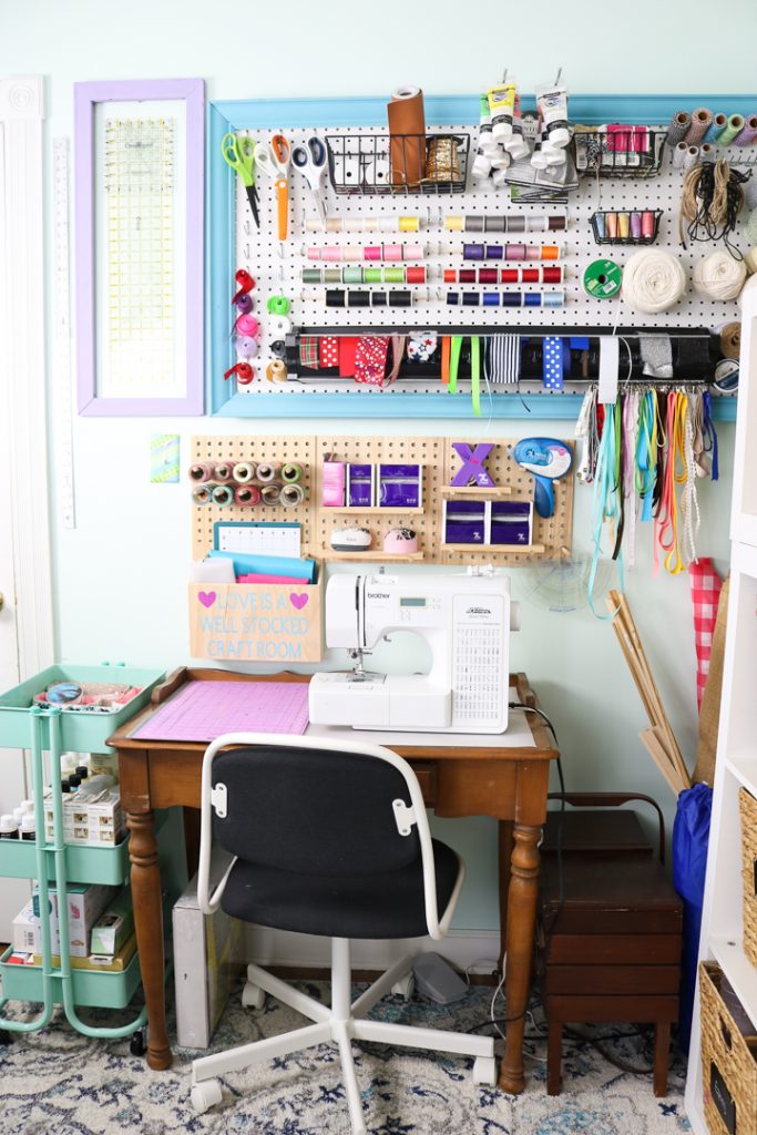 Craft Room Organization Ideas for Small Spaces - Happily Ever